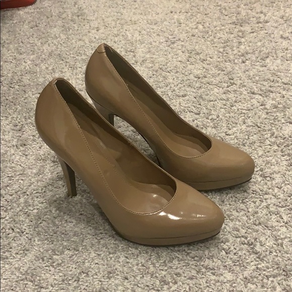 Nude Patent Platform Aldo heels - Picture 2 of 8